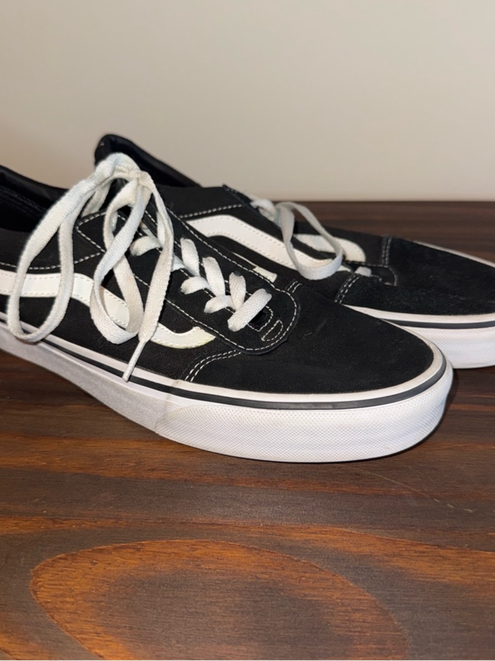 Vans Black and White Old Skool Sneakers